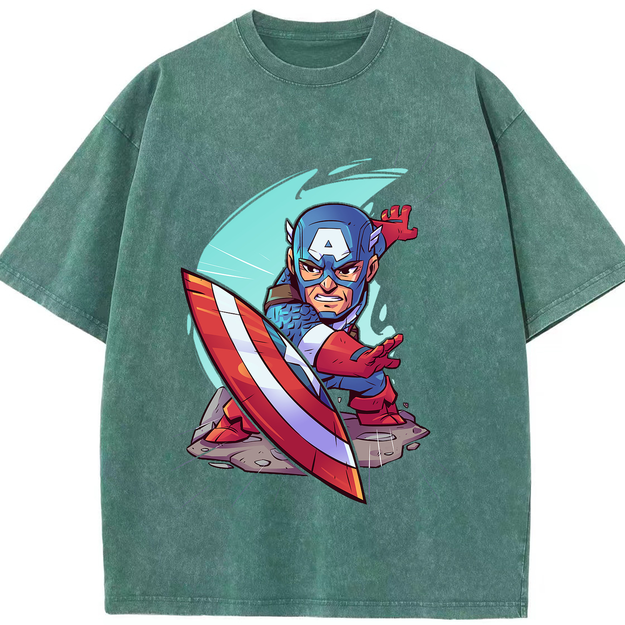 （画像用） アベンジャーズ The Avengers 綿100% ヴィンテージ風 半袖Tシャツ（フロントプリント）